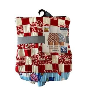 New Disney Pixar Toy Story Size 3XL Women’s 2 Pack Sleep Shorts